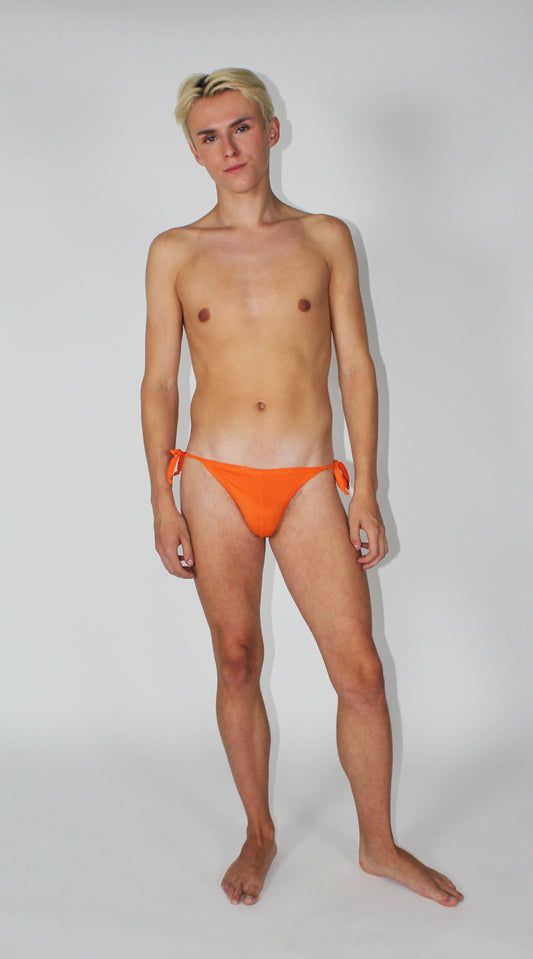 MASON ORANGE SWIM BIKINI BRIEFS