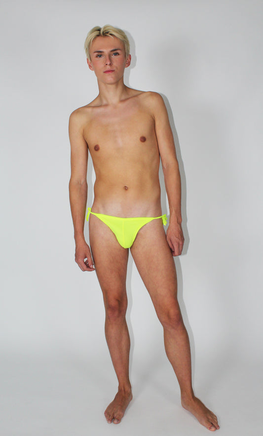 MASON YELLOW SWIM BIKINI BRIEFS